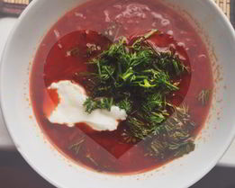 Гороховый суп на копченых свиных ребрах