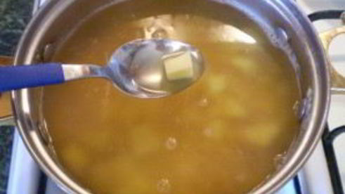 гороховый суп на воде