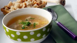 Гороховый суп с фрикадельками