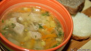 Гороховый суп с говядиной