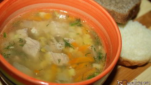 гороховый суп с говядиной