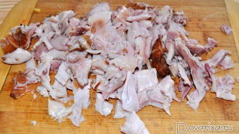 гороховый суп с копченой курицей