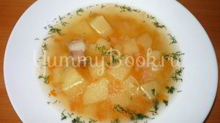 Гороховый суп с копченостями из мультиварки