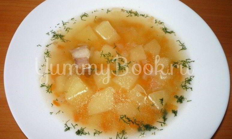 Рецепт горохового супа с копченостями из мультиварки