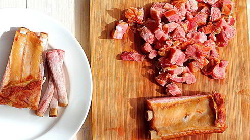 гороховый суп с копченостями