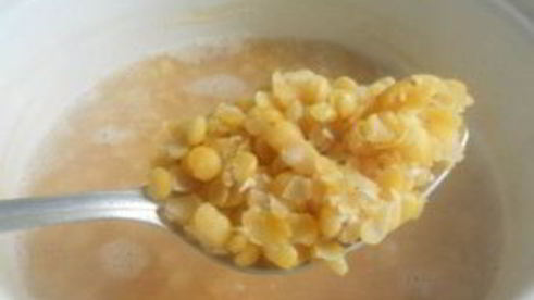 гороховый суп с копченым окорочком