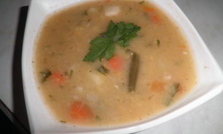 Рецепт горохового супа с овощами