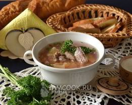 Гороховый суп с тушенкой