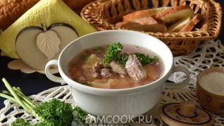 Гороховый суп с тушенкой