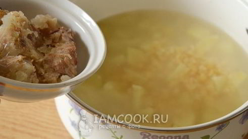 гороховый суп с тушенкой