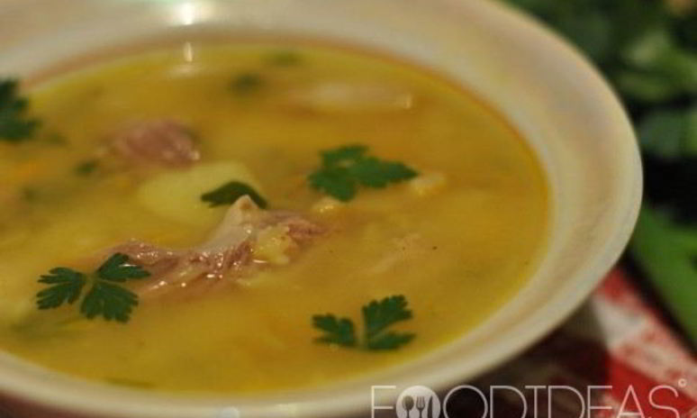 Рецепт горохового супа со свининой