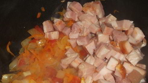 суп гороховый с томатом