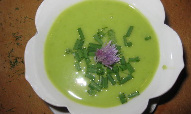 Рецепт супа из молодого гороха