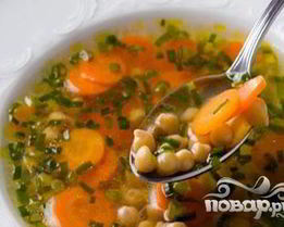 Суп из турецкого гороха