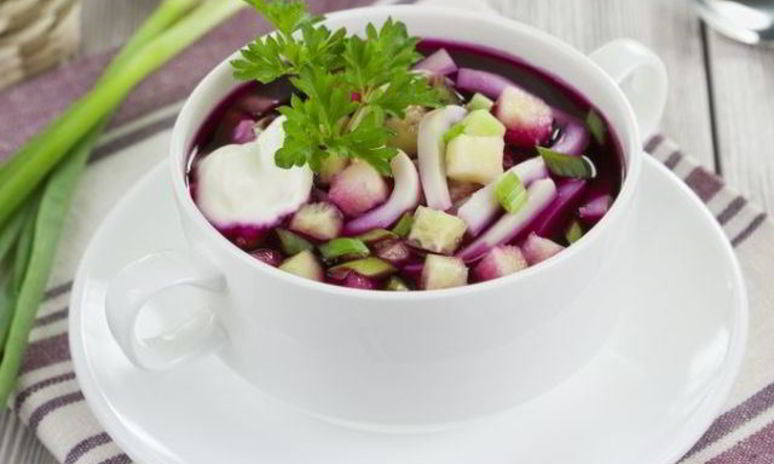 Рецепт холодника из свеклы