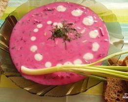 Холодник на кефире