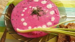 Холодник на кефире