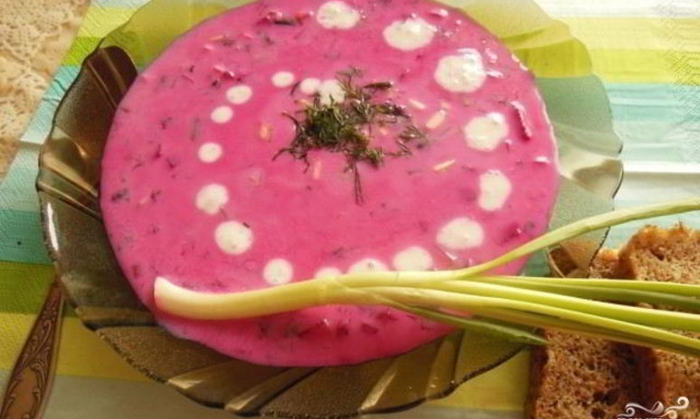 Рецепт холодника на кефире