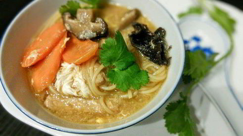 китайский остро-кислый суп