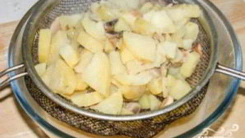 крем-суп из шампиньонов с картошкой