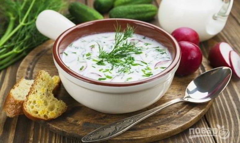 Рецепт бюджетной окрошки