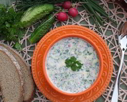 Окрошка Деревенская