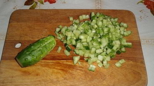 окрошка деревенская