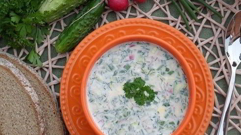 окрошка деревенская