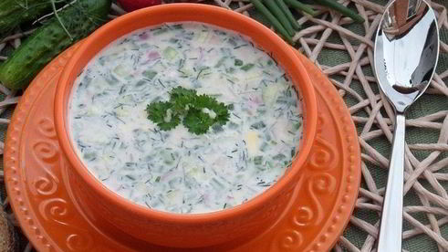 окрошка деревенская