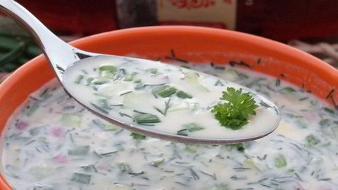 окрошка деревенская