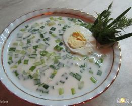 Окрошка из басни Лисица и Журавль