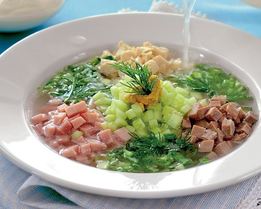 Окрошка мясная сборная