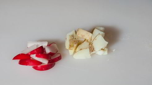 окрошка на кефире