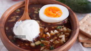 Окрошка на квасе