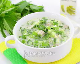 Окрошка на майонезе