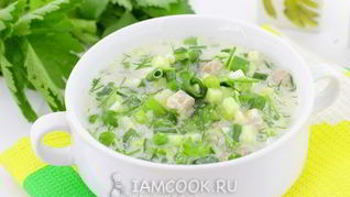 Окрошка на майонезе