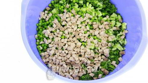 окрошка на майонезе