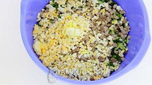 окрошка на майонезе