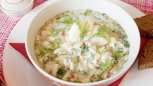 окрошка оригинальная