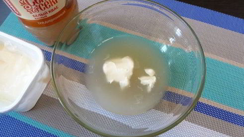 окрошка по-польски с сыром