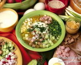 Окрошка сборная мясная