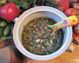 Овощная окрошка