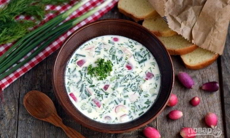 Рецепт русской окрошки