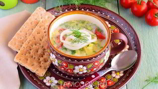 Средиземноморская окрошка