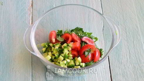 средиземноморская окрошка