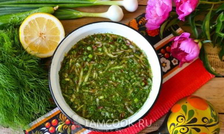 Рецепт сыроедческой окрошки