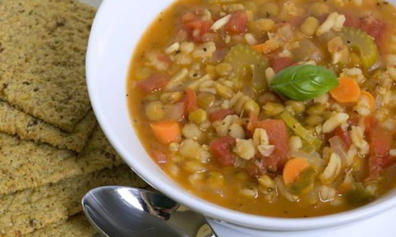 Рецепт чечевичного овощного супа