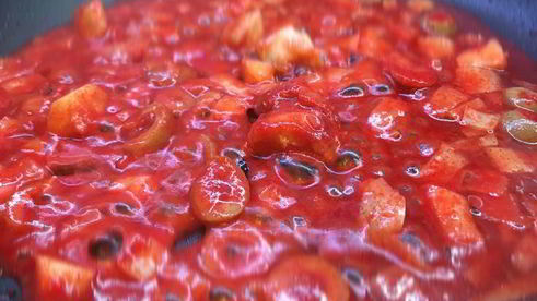 минестроне со спаржей и артишоками