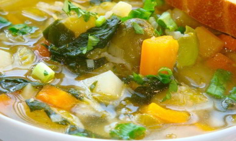 Рецепт минестроне, супчик по сезону