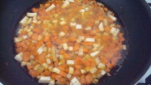 овощной крем-суп с имбирем